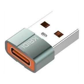 Adaptador USB Tipo C Kaidi KD-339 - Transforma USB em Tipo C