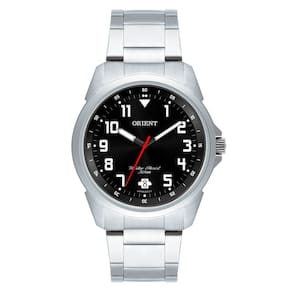 Relógio Orient Aço Inox MBSS1154A Prateado 50M Calendário