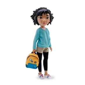 Boneca Fei Dei Com Acessório - A Caminho Da Lua Com 48Cm