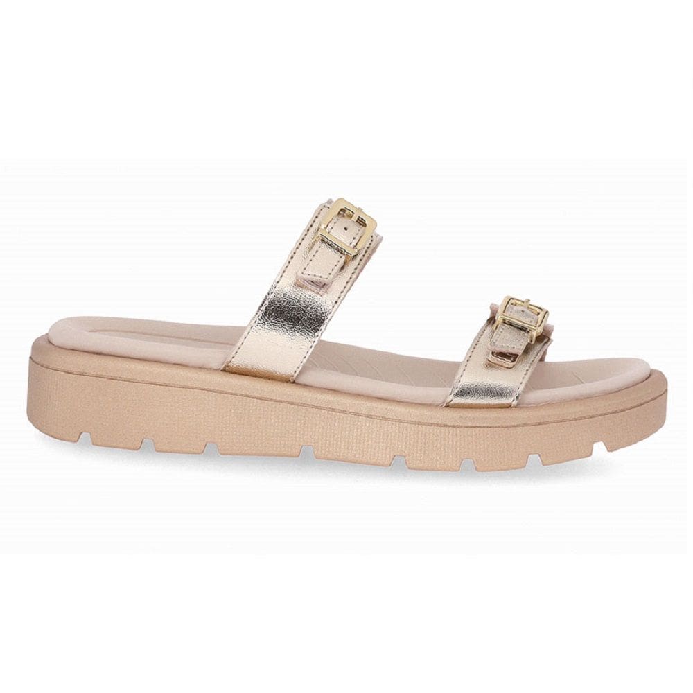 Tamanco Piccadilly 486002 Feminino - Ouro