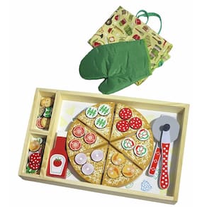 Kii Pizza Em Madeira Brinquedo Faz De Conta