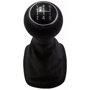 Coifa + Bola Cambio Gol G4 Preta Base Qu