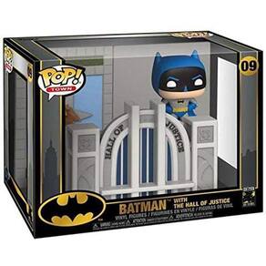 Funko Pop - Dc Comics - Batman E O Hall Da Justiça - Funko