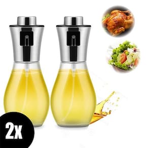 Kit De 2X Borrifador Culinário De Óleo Vinagre Azeite 200Ml