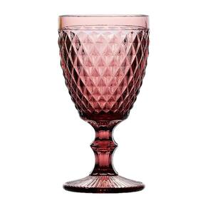 Jogo de Taças 06 Peças Bico de Abacaxi Lilas 260ml - Lyor