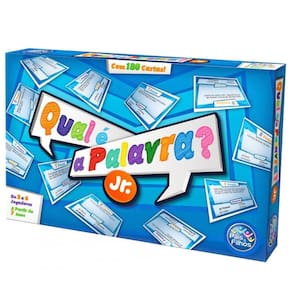 Jogo Tabuleiro Qual é a Palavra? Jr - Pais e Filhos