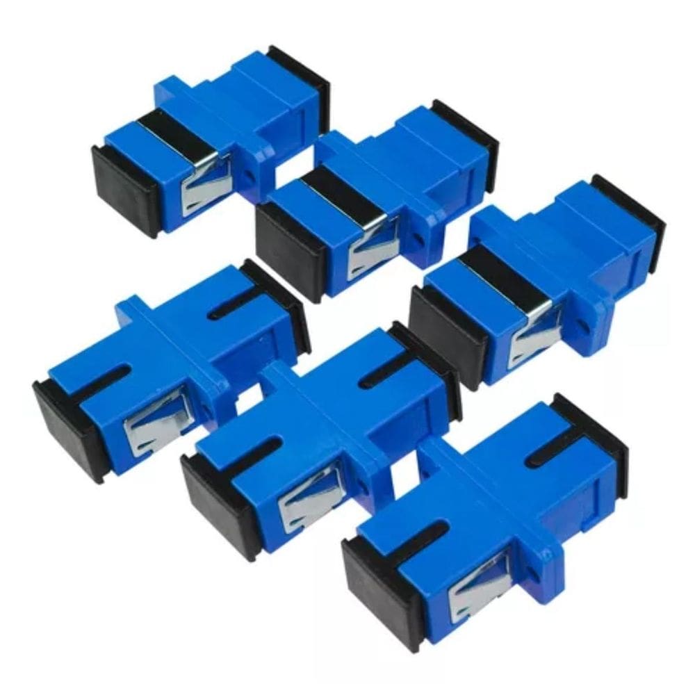 50 Pçs Acoplador Adaptador De Fibra Óptico Sc/Pc Monomodo
