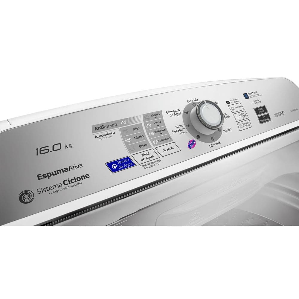 Máquina de Lavar Panasonic Função Antibactéria AG | Casas Bahia