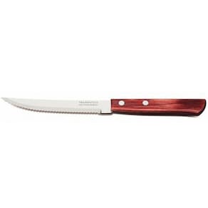 Faca Churrasco Tramontina Polywood Vermelha 5"