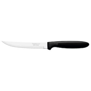 Faca Para Churrasco Tramontina Ipanema Com Lamina Em Aço Inox E Cabo De Polipropileno Preto 5"
