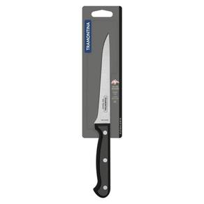 Faca Para Desossar Tramontina Ultracorte Com Lamina Em Aço Inox E Cabo De Polipropileno Preto 6"