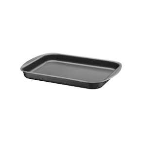 Assadeira Rasa Tramontina Em Aluminio Com Revestimento Interno E Externo Antiaderente Grafite 22Cm