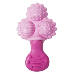 Mordedores Chocalhos Bolas Bebê Macios Barulho Suave Rosa