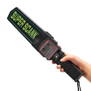 Detector de Metais Portátil Recarregável Evento de Segurança
