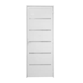 Porta Lambril Solara 70 X 2.10 Branca Lado Direito - Hale