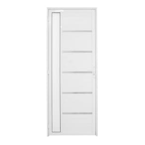 Porta Lambril Solara Com Visor 1.00 X 2.10 Branca Lado Direito - Hale