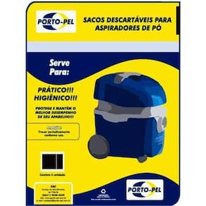 Kit 03 Saco Para Aspirador De Pó Electrolux Flex Portopel