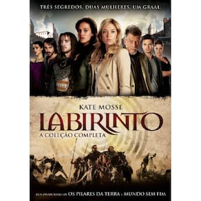 Labirinto - Livro de Kate Mosse Português/Inglês, 16 Anos