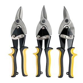 Tesoura para chapa t/ aviação 10" reto 8WX - Eda