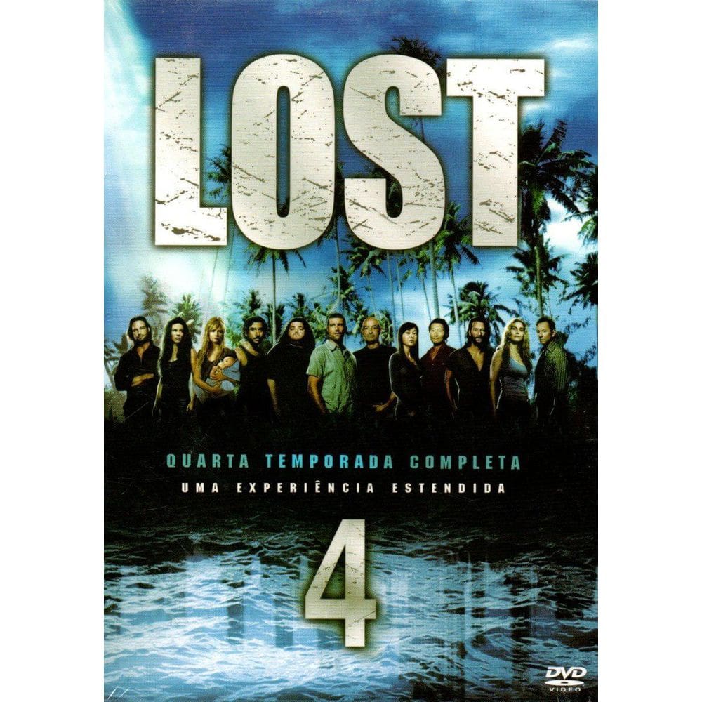 Lost 4 - Temporada 4 em DVD - Walt Disney Sonopress