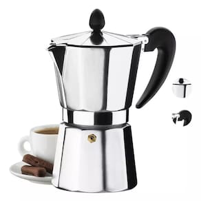 Cafeteira Italiana Brinox Verona Moka 6 Xícaras 300ml em Alumínio