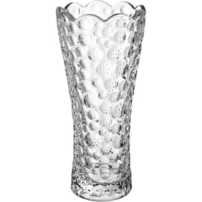 Vaso Decorativo Enfeite Casa Floreiro Home&co Vidro 24x11x11cm Transparente