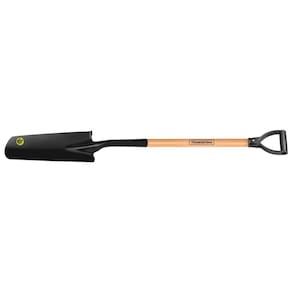 Pa Jardineira Tramontina 444-00 Em Aço Com Cabo De Madeira 71 Cm Com Empunhadura Plastica