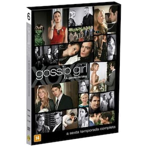 DVD Gossip Girl 6ª Temp. Completa - 3 Discos