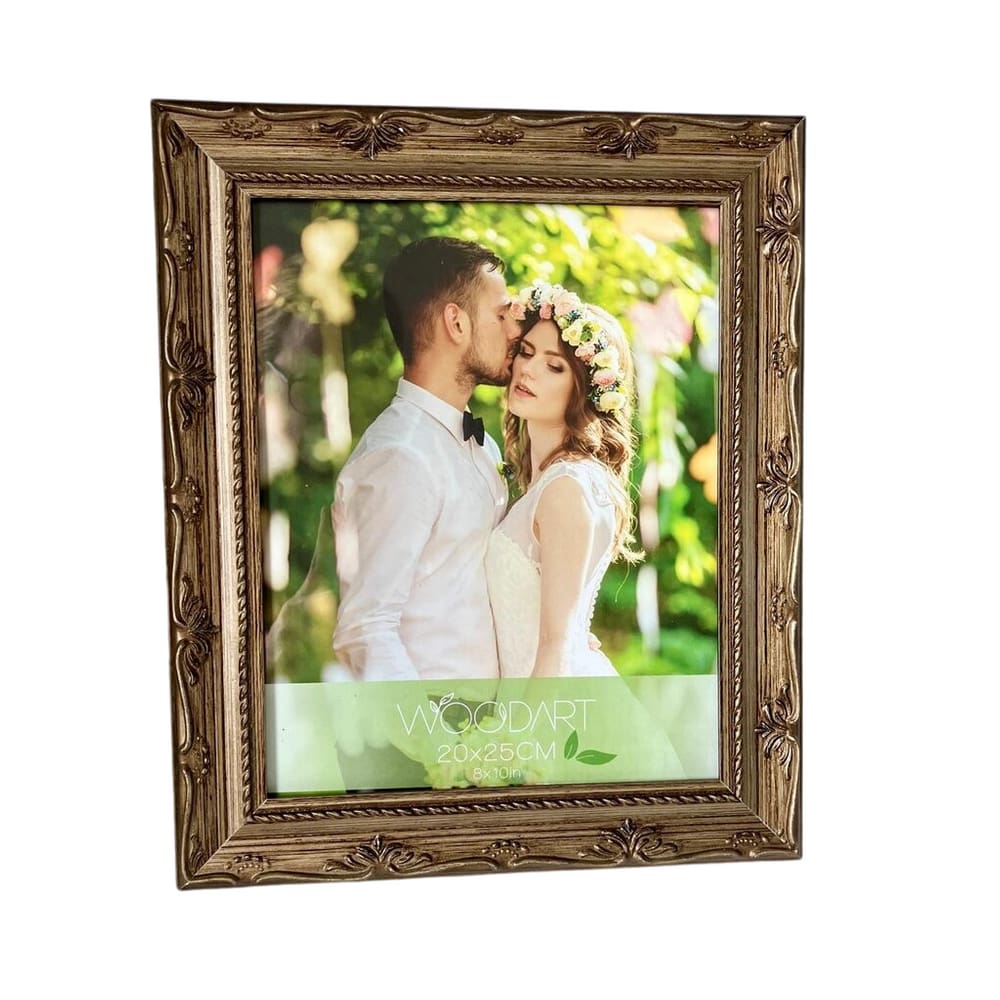 Porta-Retrato 20x25 cm Woodart - Madeira e Vidro