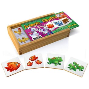 Jogo De Memória Animais E Filhotes