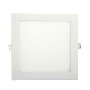 Luminária Plafon Led 18w Embutir Blue Quadrado Branco Quente