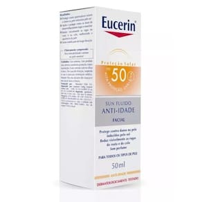 Protetor solar Facial Eucerin Sun Fluido Anti Idade Fps 50