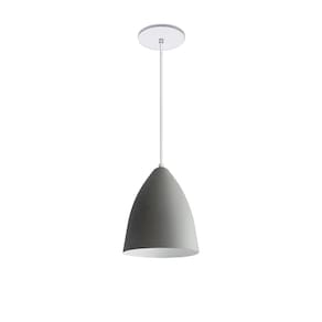 Lustres Pendentes Vegas Cinza Com Branco R.R.J.V Negocios
