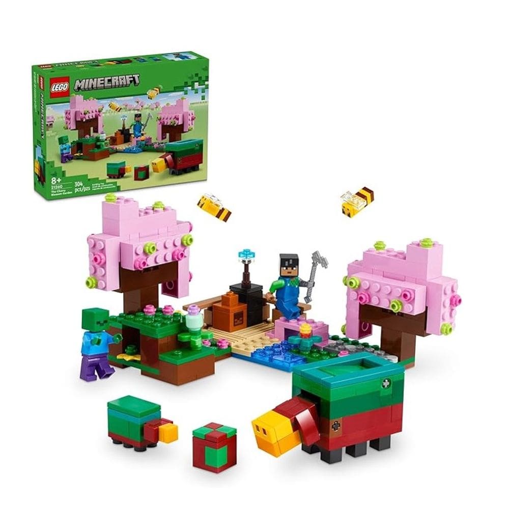 Lego Minecraft O Jardim em Flor de Cerejeira - 21260