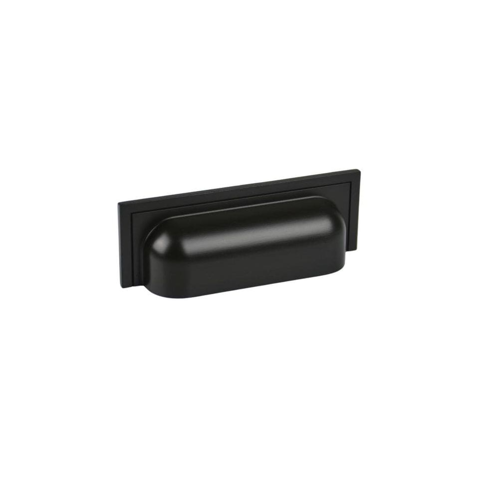 Puxador Gaveta Zen Plymouth - Preto 80mm