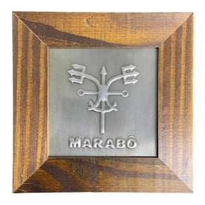 Quadro Orixá Exú Umbanda Candomblé Madeira - Escolha A Cor