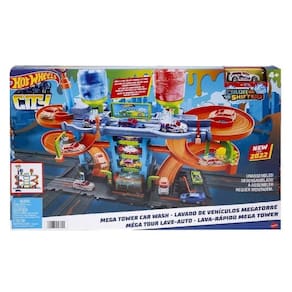 Pista Hot Wheels City Lava-Rápido Mega Tower Mattel - Hdp05