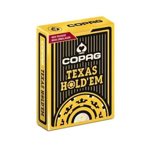 Baralho Copag Texas Holdem Preto
