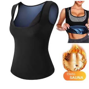 Colete Redutor de Medidas Feminino Definição e Conforto com Nylon e Spandex