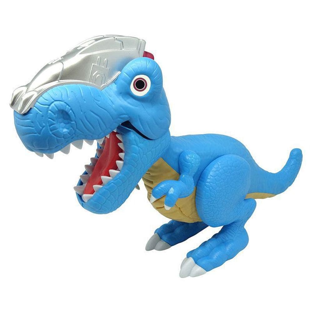 Dinossauro Junior Megassaur Cyberword - Fun Azul