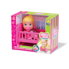Boneca Baby Bercinho - Litlle Dolls - Divertoys