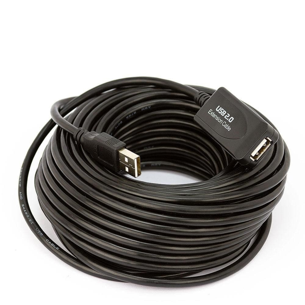 Cabo Extensor Amplificado Usb 2.0 - 10 Metros