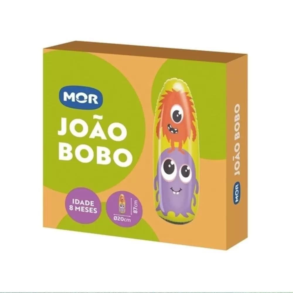 Brinquedo João Bobo Monstrinhos Verde Inflável - 1895Vd