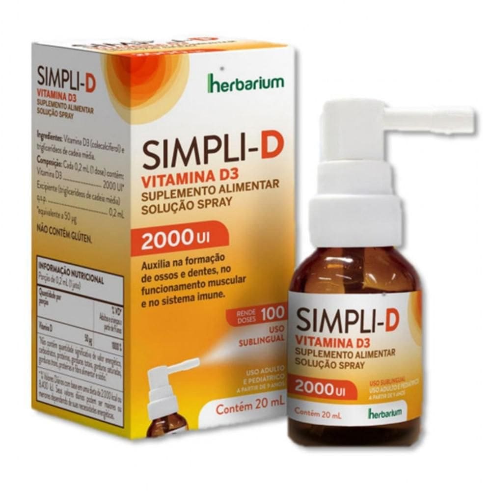Simpli - D 2000Ui Spray 20Ml