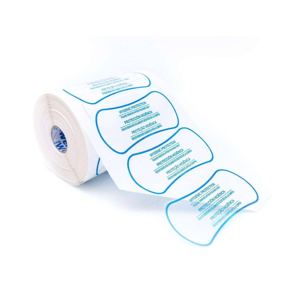 Protetor Higiênico 105X50 Bopp Transparente 1000 Und Na Cor