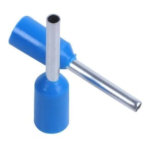 Terminal Tubular Ilhós Conector 2,5Mm Pré Isolado - 1000 Pçs