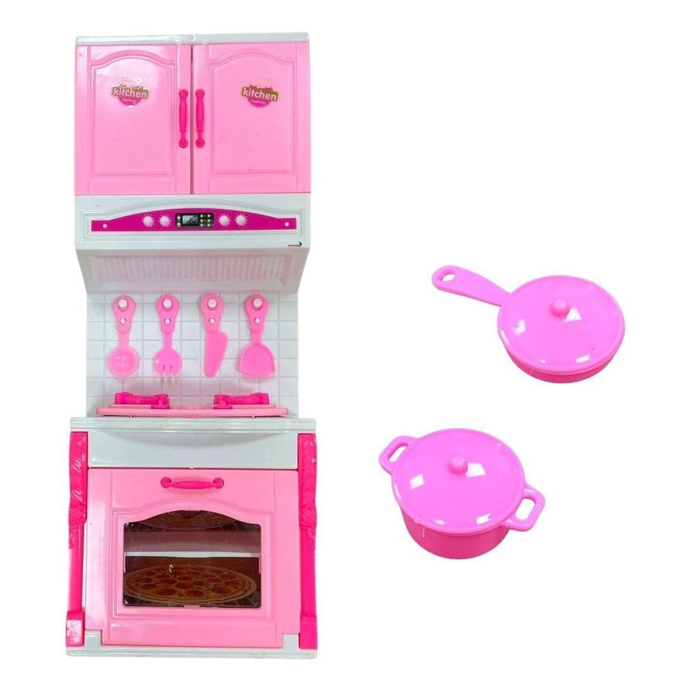 Kit Cozinha Infantil Com Fogão Bw163