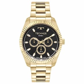 Relógio Technos Masculino Riviera Dourado 6P79Bz/1P