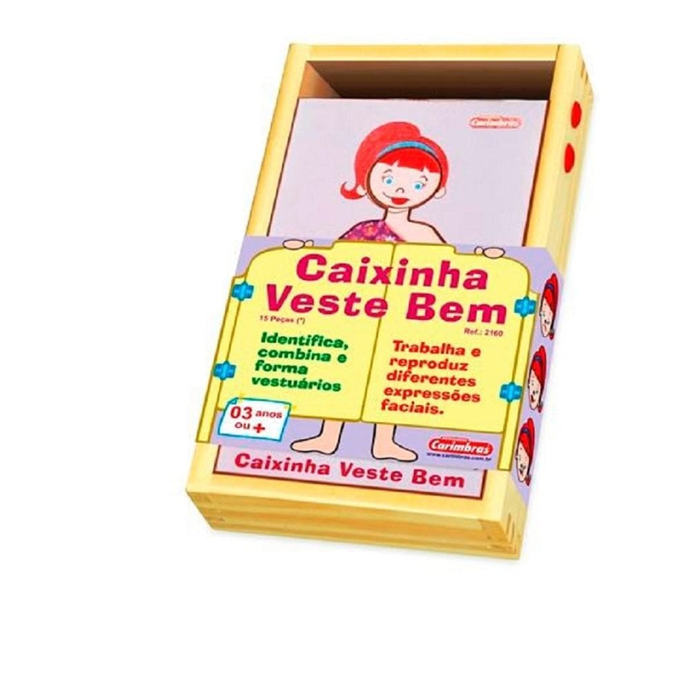 Caixinha veste bem - Ela