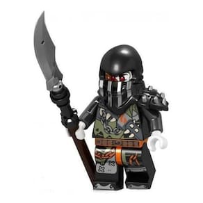 Boneco Blocos De Montar Muzzle Fight Combate Ninjago